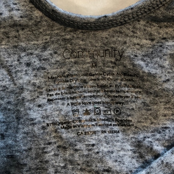 Aritzia Grey Backless Bodysuit - Picture 4 of 4